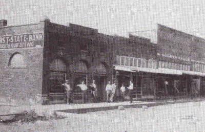 Old street scene Prairie Grove