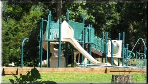 Playground area at Prairie Grove Battlefield State Park