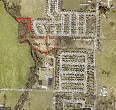 Location map Muddy Fork Park